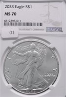 Grass Hopper Coin And Jewelry Auction
